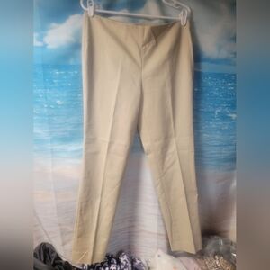 Vince Camuto NWT Tiramisu Color Side Zip Pants Women's Size‎ 8